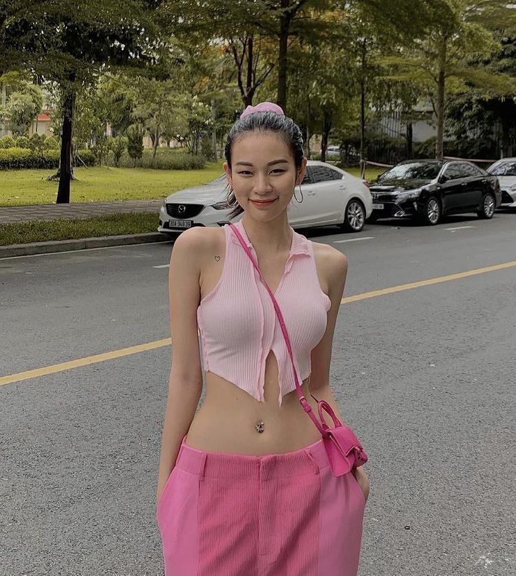 Muốn mặc tông hồng không sến, học ngay Kỳ Duyên - Minh Triệu!-3