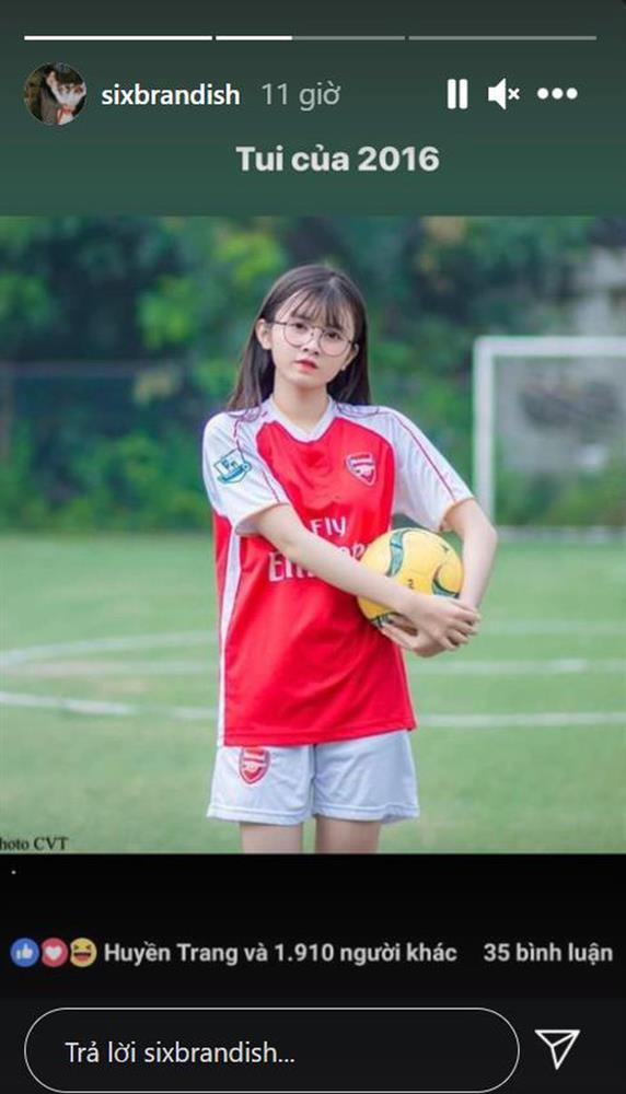 Bạn gái Lai Bâng đào ảnh cũ, hóa ra là hotgirl bóng đá vạn người mê-1