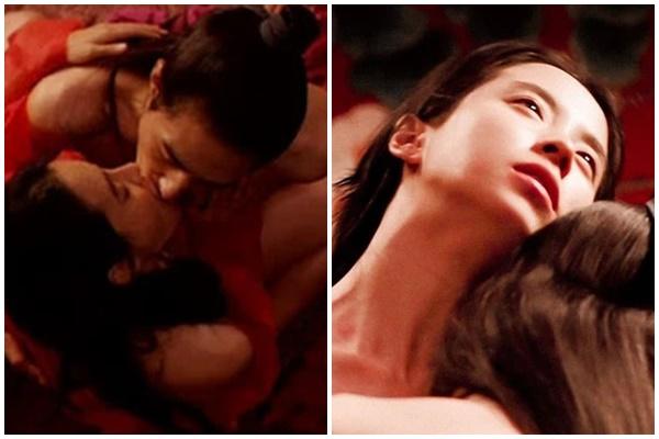 Sốc với cảnh nóng quá bạo liệt, cởi 100% trên màn ảnh phim Việt-8