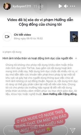 Hoa hậu Kỳ Duyên bị báo cáo vi phạm ảnh khỏa thân và tình dục-4