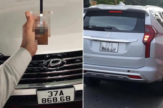 Xuất hiện 2 xế có chung 1 biển số siêu đẹp xôn xao giới chơi xe Nghệ An
