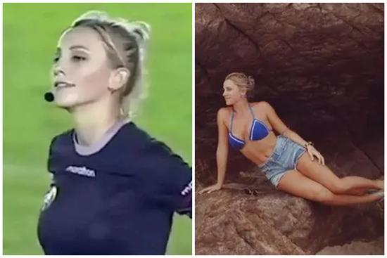 Body 'nghẹt thở' của nữ trọng tài được đồn bắt trận Việt Nam - Malaysia