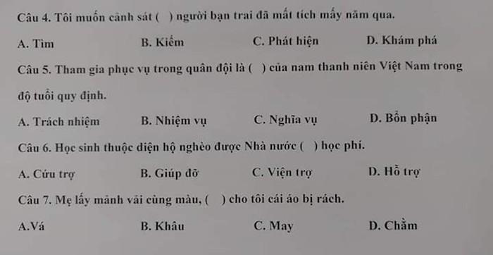 Đề thi năng lực tiếng Việt dành cho người Nhật, đọc xong chỉ muốn lú-5