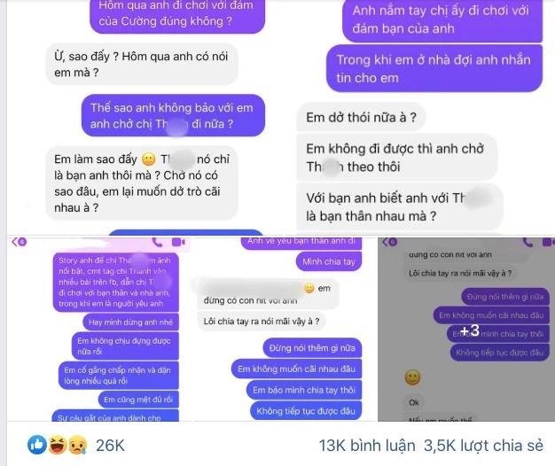 Nắm tay bạn thân đi chơi bị người yêu phát hiện, chàng trai hùng hồn chia tay-1