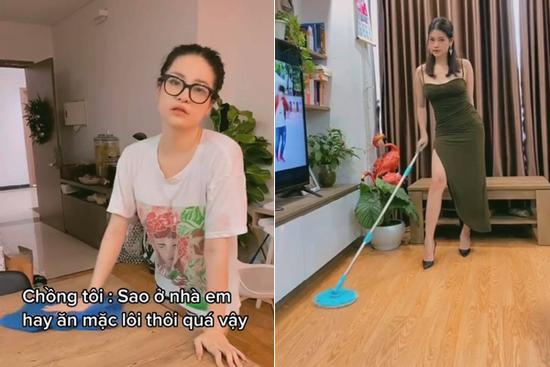 Chồng chê như bà thím, cô vợ đáp trả bằng hình ảnh 'mất vợ như chơi'