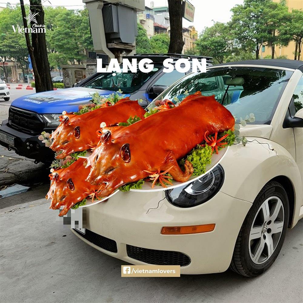 Sau hoa cưới vải thiều, dân mạng chế loạt xe dâu toàn đặc sản quê hương-5