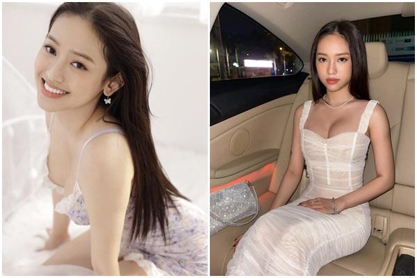 Thúy Vi mặc váy như lộ nội y tam giác, độ sexy kém xa Ngọc Trinh-9