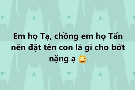 Bố Tấn, mẹ Tạ xin tư vấn đặt tên cho con, cái kết cười sái hàm