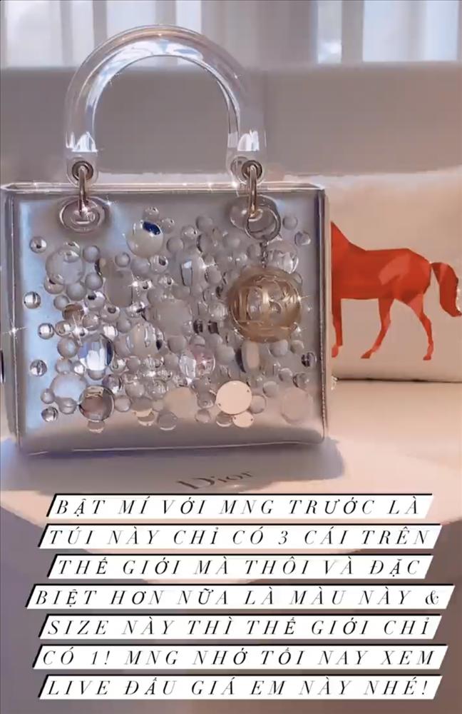 Rich Kid Gia Kỳ bán đấu giá túi Dior độc nhất vô nhị để ủng hộ quỹ vaccine-1