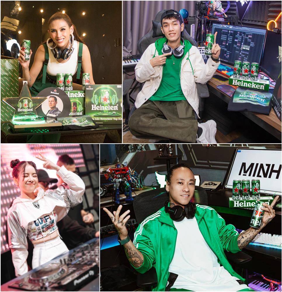 Sao Việt rầm rộ trend tự mix nhạc từ Heineken x Top DJs-1