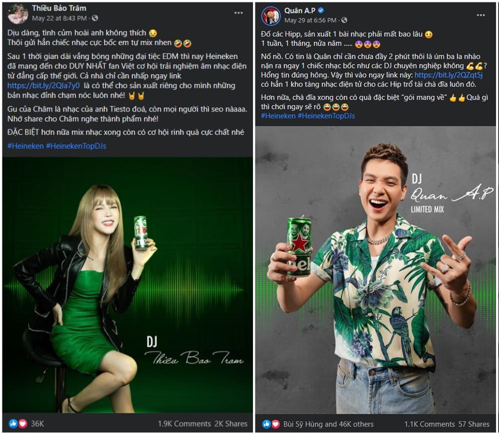 Sao Việt rầm rộ trend tự mix nhạc từ Heineken x Top DJs-2