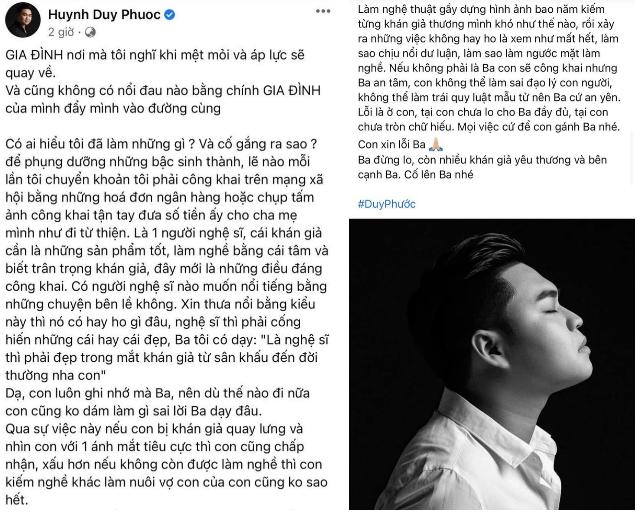 Duy Phương bị chỉ trích xin xỏ, con cái và Lê Giang nhận gạch đá vì không nuôi bố-3