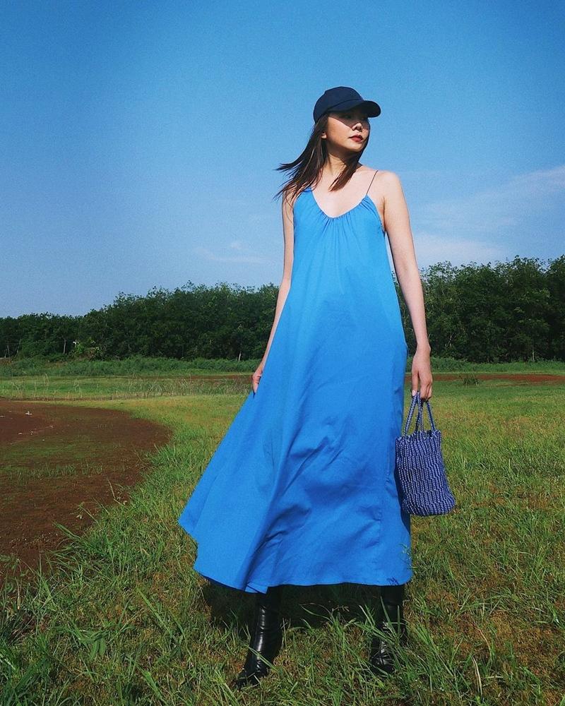 Thúy Ngân diện áo Quốc kỳ mừng tuyển Việt Nam - Kỳ Duyên ngầu đét với style golfer-8