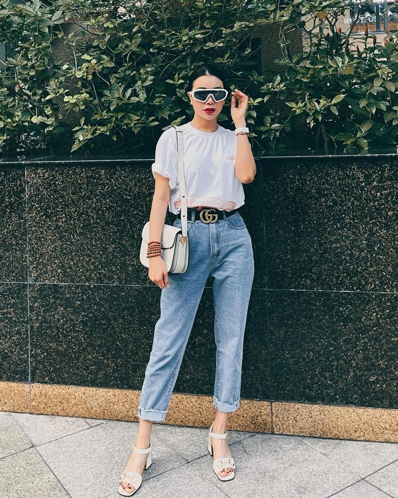 Thúy Ngân diện áo Quốc kỳ mừng tuyển Việt Nam - Kỳ Duyên ngầu đét với style golfer-9