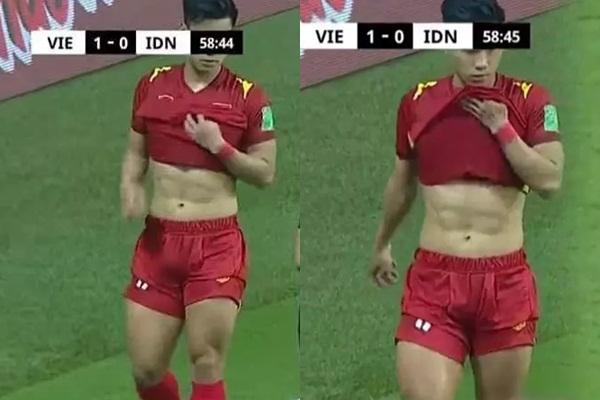 Tuyển Việt Nam cởi áo khoe body: Phá lưới xong phá cả tim em-4