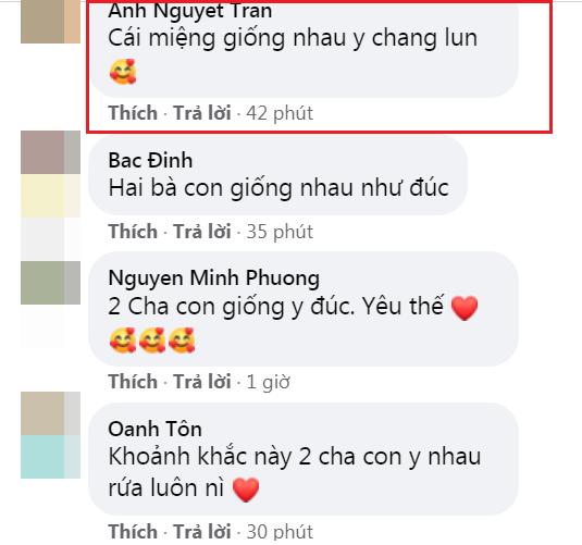 Kim Lý đưa quý tử đi bơi, dân mạng soi khoảnh khắc như 2 giọt nước-5