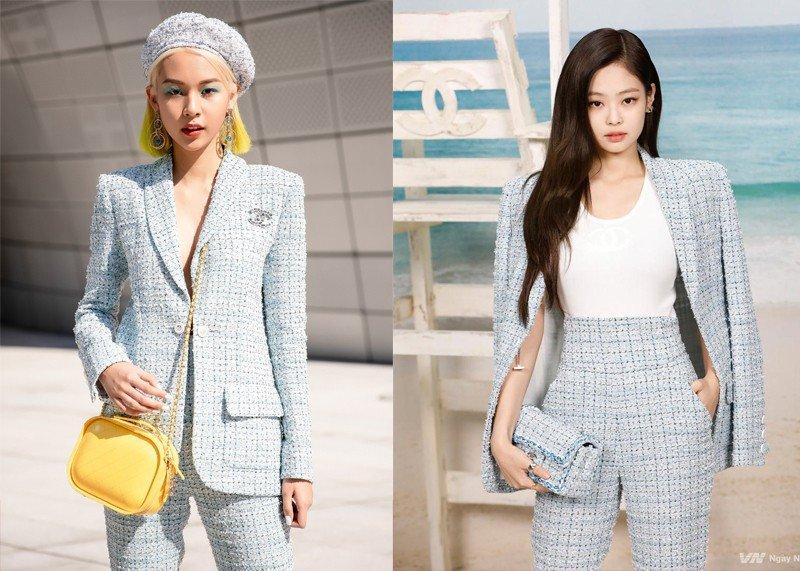 Đụng áo Chanel 60 triệu, Ngô Thanh Vân - Dương Mịch - Jennie mix&match cực gắt-8