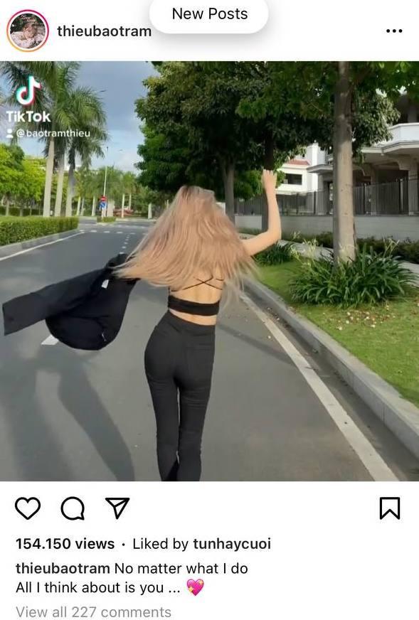 Thiều Bảo Trâm lột đồ giữa đường, còn thả thính sau khi có hint với Sơn Tùng-1