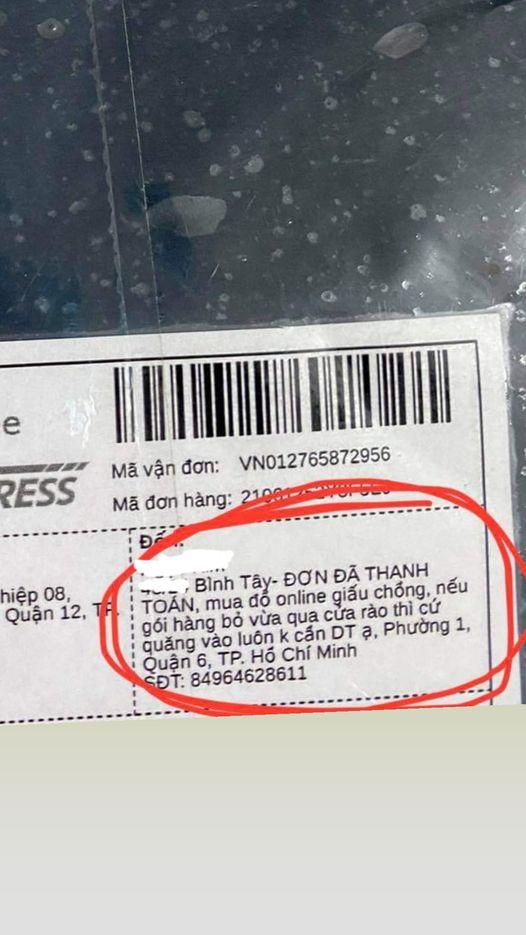 Thánh săn sale ghi địa chỉ chuyển hàng khiến shipper chỉ biết cười méo mặt-1