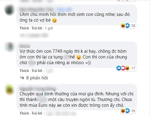 Vợ khoe chồng nửa đêm dậy chăm con, dân mạng hỏi: Có gì lạ?-5