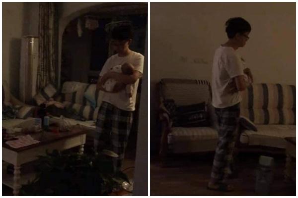 Những bức tranh vui cho thấy chăm con nhàn và sướng lắm!-14