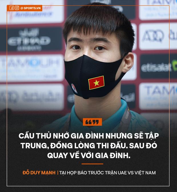 Duy Mạnh: Cầu thủ nhớ vợ con nhưng sẽ đồng lòng thi đấu-1