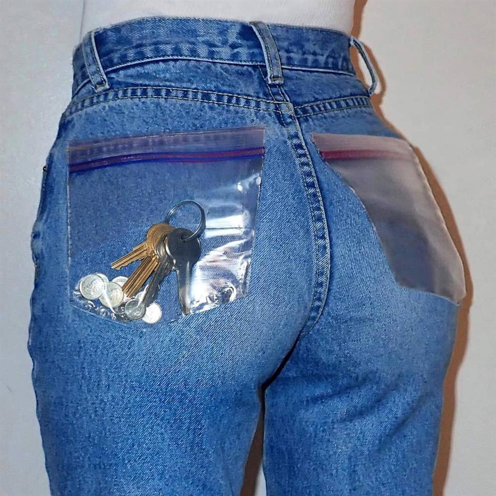 Cô gái sáng tạo thời trang từ kẹp ghim, rau củ-12