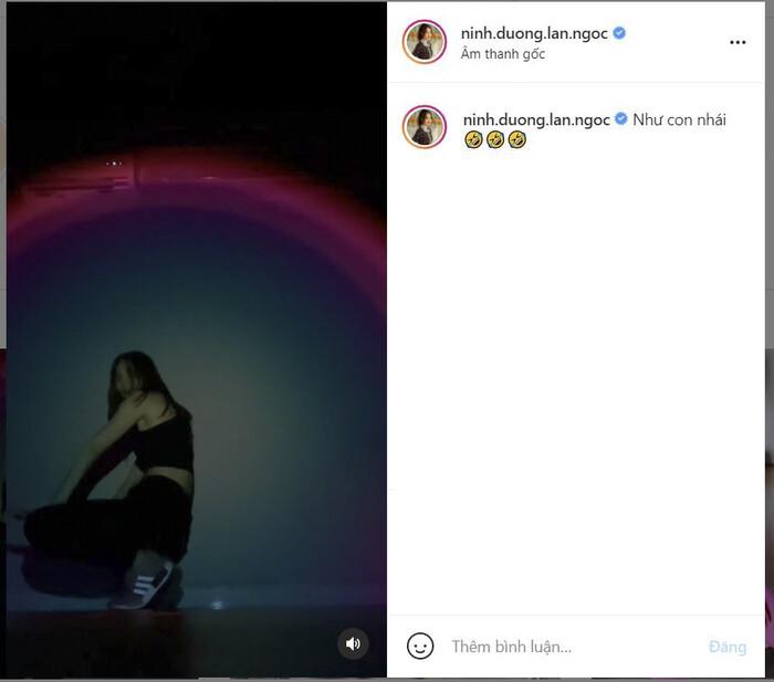 Ninh Dương Lan Ngọc đăng clip nhảy tự nhận như con nhái-2