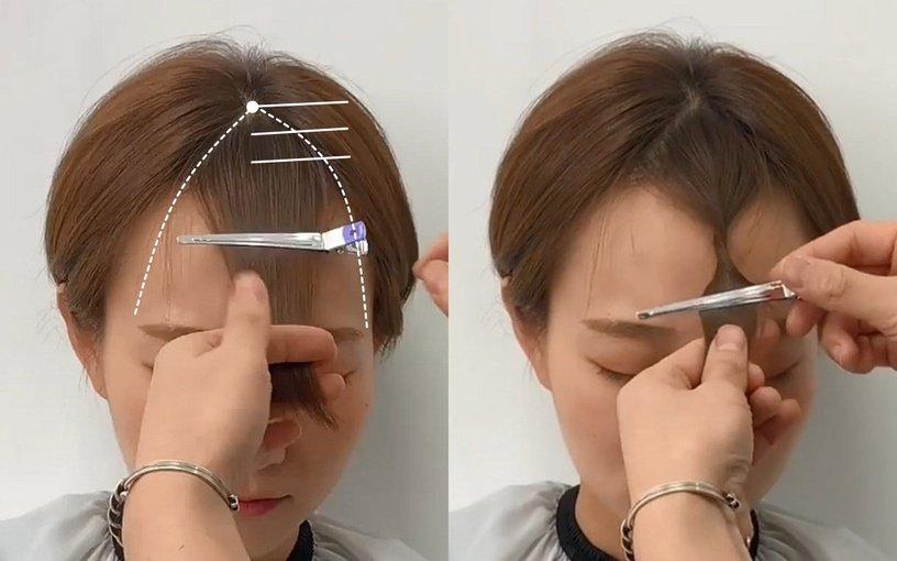 Tự xử tóc mái chữ bát giống Song Hye Kyo, Dương Mịch chỉ với 2 bước đơn giản-10