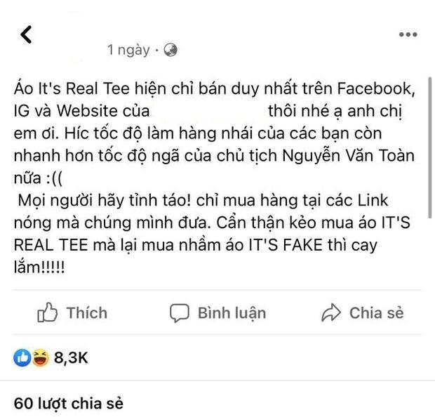 Áo cú ngã pen của Văn Toàn bị các shop thi nhau nhái lại, giá bán trên trời-6