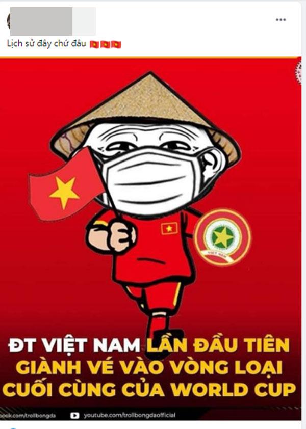 Mạng xã hội Việt bùng nổ khi Việt Nam chính thức lọt vòng 3 World Cup 2022-1