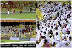 CĐV UAE diện Kandura trắng toát giữa đêm, thổi nhạc nhức óc 'phát hờn'