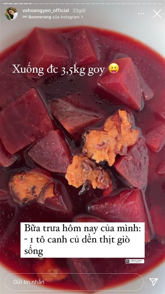 Soi thực đơn siết dáng chuẩn mẫu của Võ Hoàng Yến-4