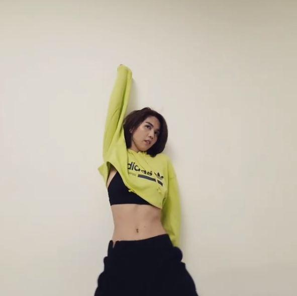 Ngọc Trinh học nhảy: Diễn minh họa cho MV hay tập thể dục giảm mỡ?-4