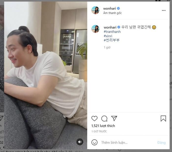 Trấn Thành cover hit của Amee, Hari Won tỏ thái độ có ai ngờ-2