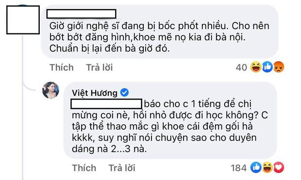 Bị cảnh báo dính phốt, Việt Hương có màn đáp trả khiến antifan câm nín-2