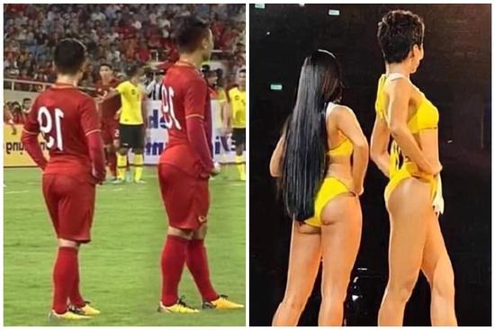 Khoe vòng 3 mẩy đét hệt H'Hen Niê, Quang Hải được phong 'Hoa hậu sân cỏ'