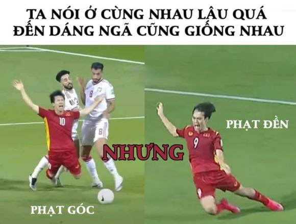 Văn Toàn khịa cú ngã Công Phượng, tranh thủ quảng cáo áo phông trá hình-3