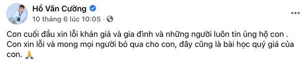 Fanpage Hồ Văn Cường đăng status mới, dân mạng: Hệt như dàn xếp-6
