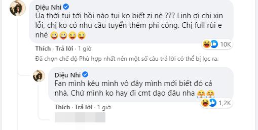 Diệu Nhi xin lỗi Tiến Linh: Chị không có nhu cầu tuyển thêm phi công-4