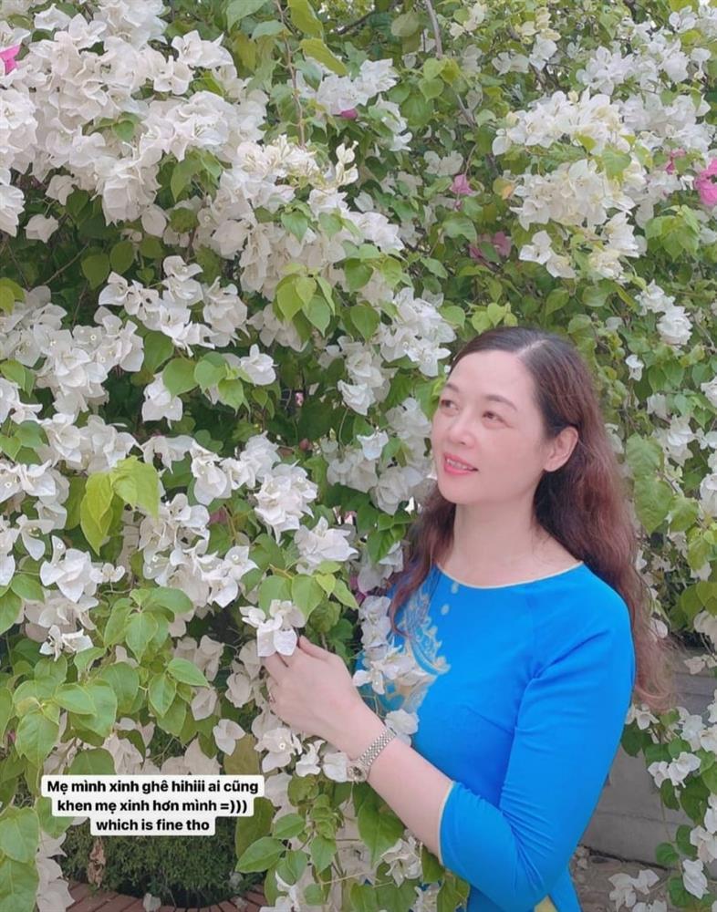 Mẹ đẻ hiếm xuất hiện của hoa hậu Lương Thùy Linh: Nhan sắc và địa vị đáng nể-1