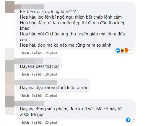 Phạm Hương đứng cạnh Dayana Mendoza: Không cùng đẳng cấp-4