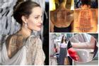 Tất tần tật ý nghĩa của gần 20 hình xăm trên cơ thể Angelina Jolie