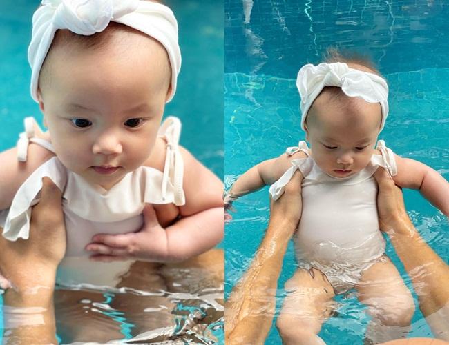 Gia đình Hồ Ngọc Hà đi bơi: 3 nét đẹp không bằng 1 nét hài-9