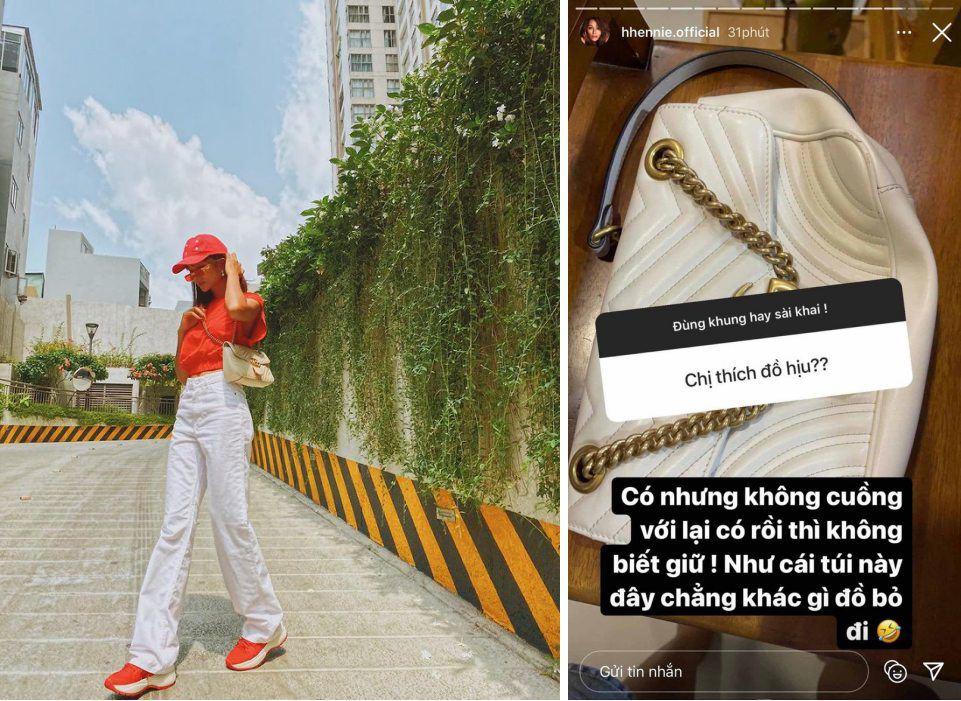 HHen Niê khoe bộ sưu tập hàng hiệu nhìn xót thay vì xài quá hao-4