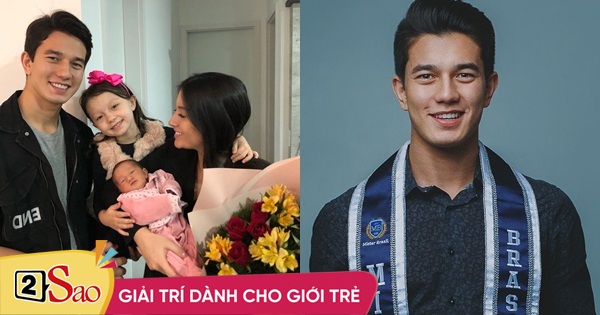 Nam vương Matheus Song khiến dân mạng u mê thành bố 2 con ở tuổi 27