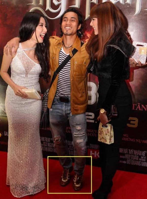 CƯỜI XỈU loạt sao Việt nhón chân hack chiều cao lộ liễu-12