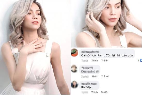 Hồ Ngọc Hà khiến fan tưởng mới ốm dậy chỉ vì màu tóc 'sai quá sai'