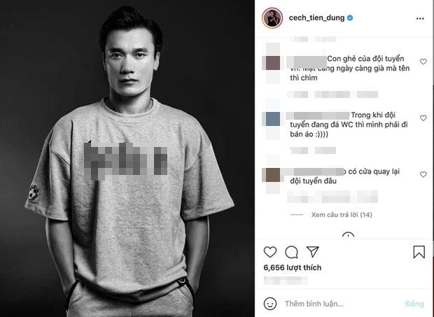 Đăng ảnh bán áo, Bùi Tiến Dũng bị mỉa mai tuổi già lên, tên mất hút-3