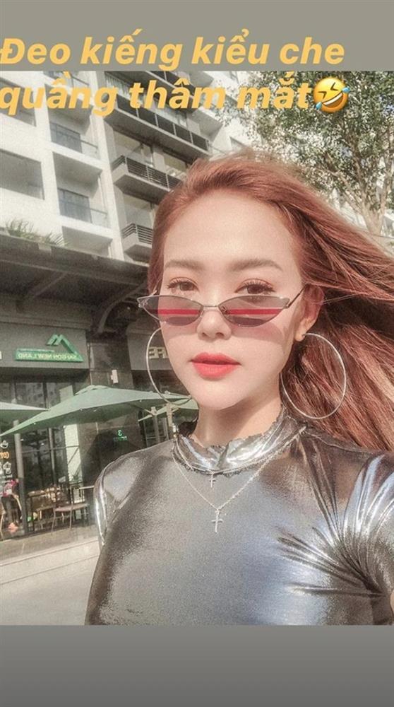 Minh Hằng có tới hàng tỷ mẫu kính râm, lại còn có cả tips che quầng thâm mắt!-9